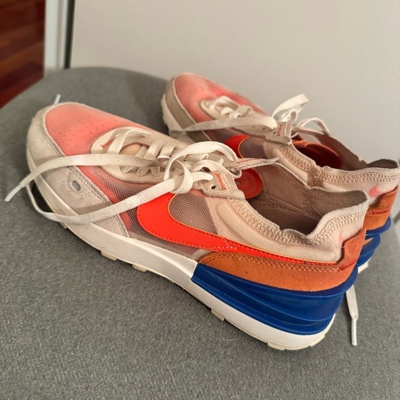 Nike Waffle One sneakers in pearl white/multi - Picture 7 of 9